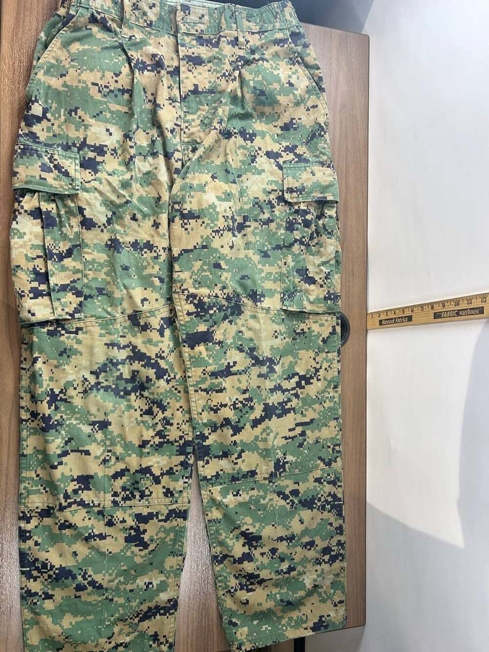 USMC Woodland MARPAT MCCUU Cargo Pants Medium Short Digital Camo Combat Trousers